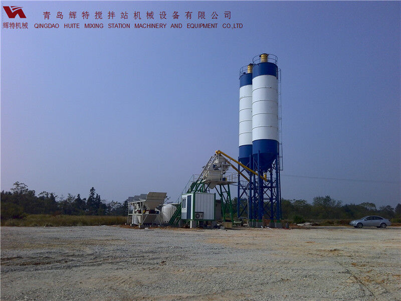 攪拌站HZS35易損件少，維護簡單，運行費用低
