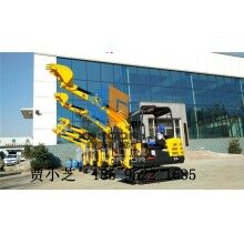 農林果園挖掘機價格，小型挖坑機使用，小型履帶挖掘機
