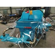GYP-90Ⅱ液壓泵送濕噴機(jī)相比第一代泵送壓力高，輸送距離遠(yuǎn)