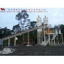 混凝土攪拌站HZS90攪拌臂布置合理，攪拌性能強(qiáng)
