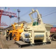 JS1500雙臥軸強制式混凝土攪拌機